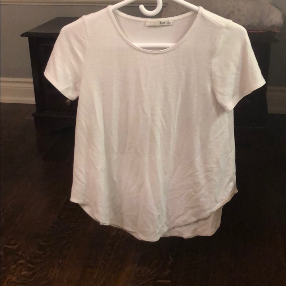 wilfred free white dress shirt